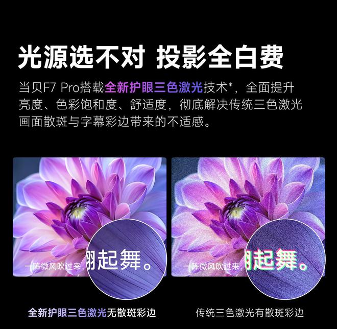 7 Pro3600流明高亮度白天观影毫无压力尊龙凯时app网站618客厅投影仪选择当贝F(图6)